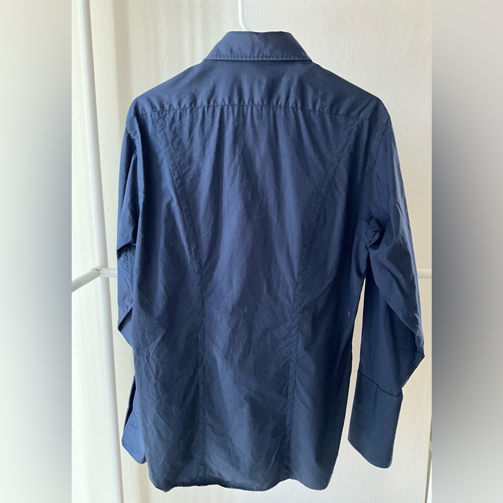 rag & bone Dark Blue Dress Shirt - Picture 5 of 7